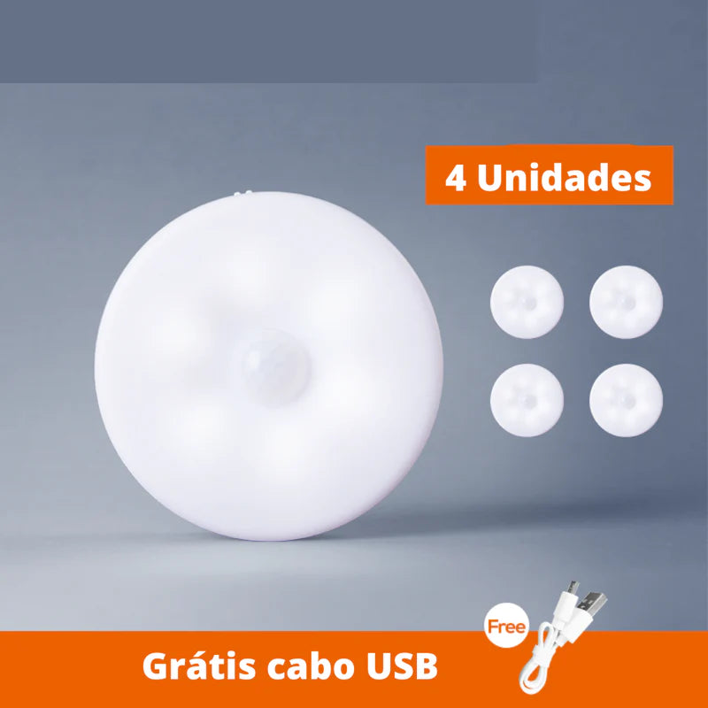 Luminária Led com Sensor de Movimento | Lumi Want - Lojas Want