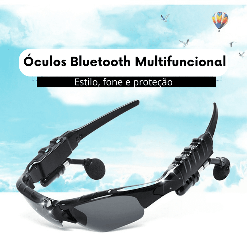 Óculos Bluetooth Multifuncional | Style Phone Protection - Lojas Want