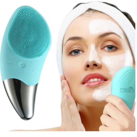 Limpador Facial Elétrica de Silicone I Clean Face - Lojas Want
