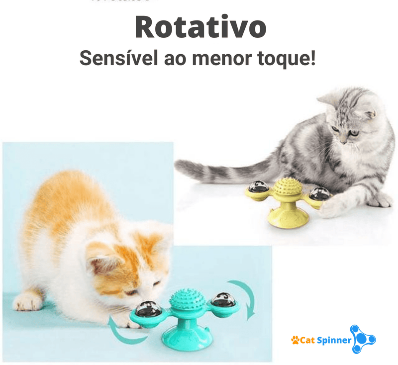 Brinquedo Para Gatos | Cat Spinner - Lojas Want
