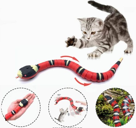 Cobra Eletrônica para Gatos I Snake Toys