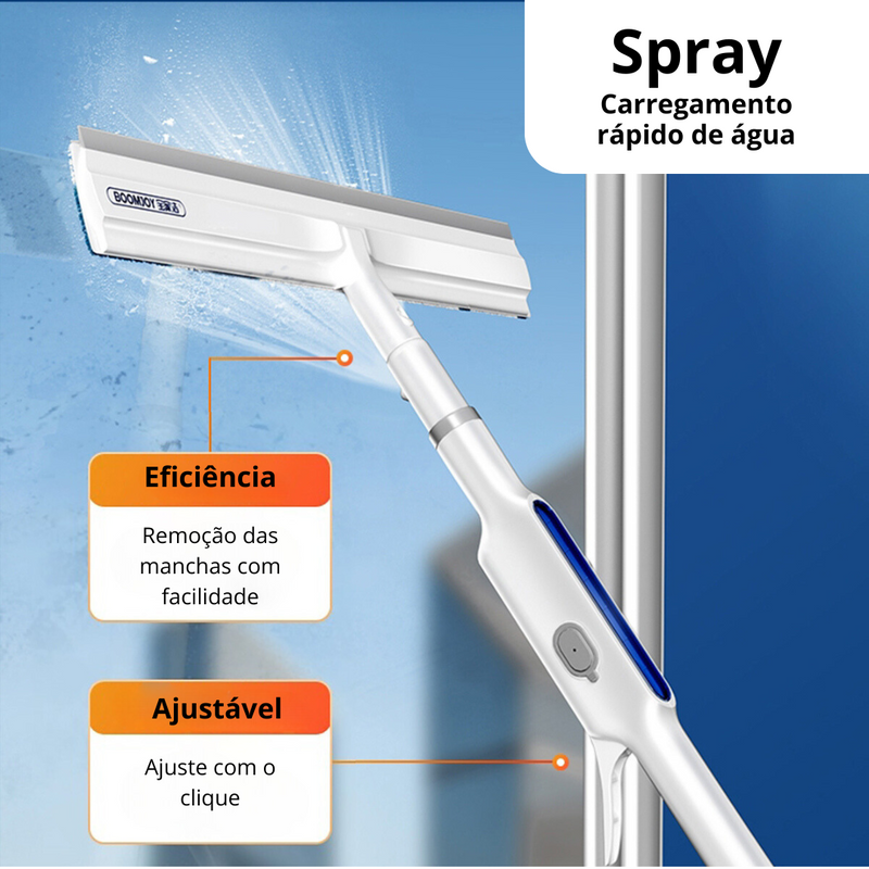 Rodo Com Spray Para Limpeza Rápida