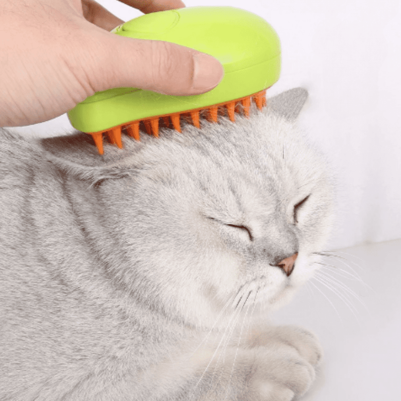 Escova de Pelos a Vapor I 3 em 1 Para Gatos - Lojas Want