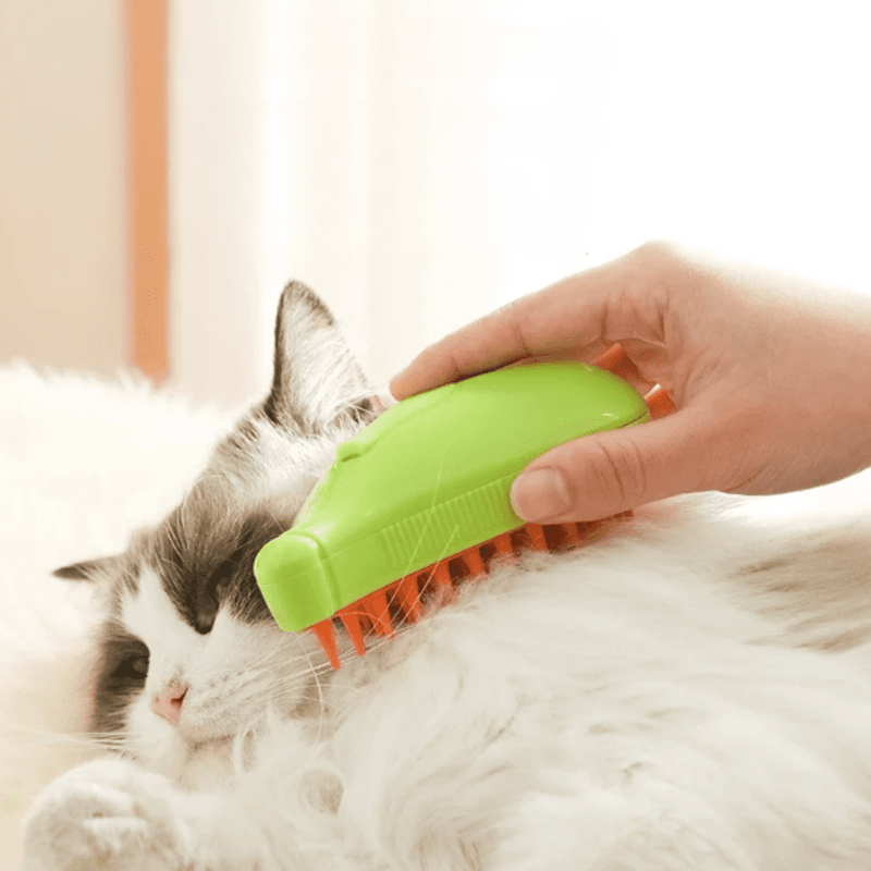 Escova de Pelos a Vapor I 3 em 1 Para Gatos - Lojas Want