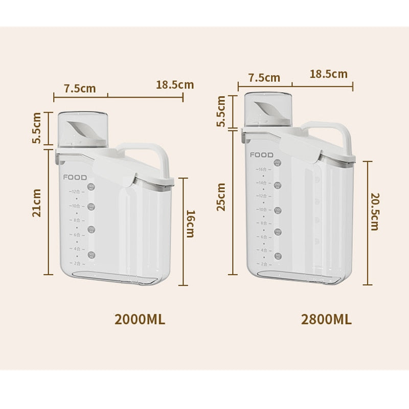 Recipiente Para Armazenamento de Grãos e Liquido - Lojas Want