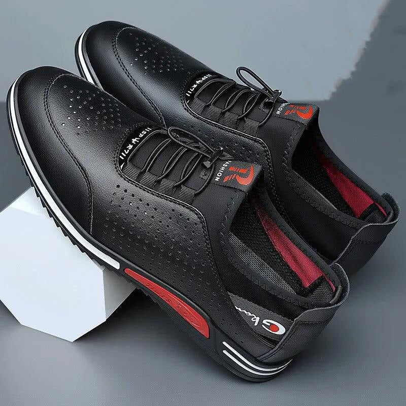 Tênis Masculino De Couro I Trendy Shoes