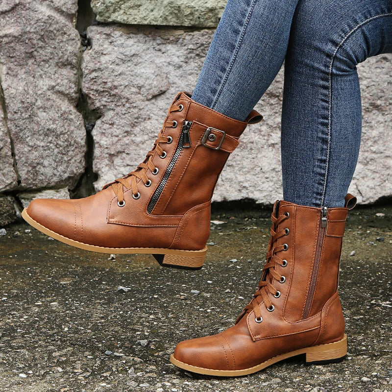 Bota Feminina I Retro Western