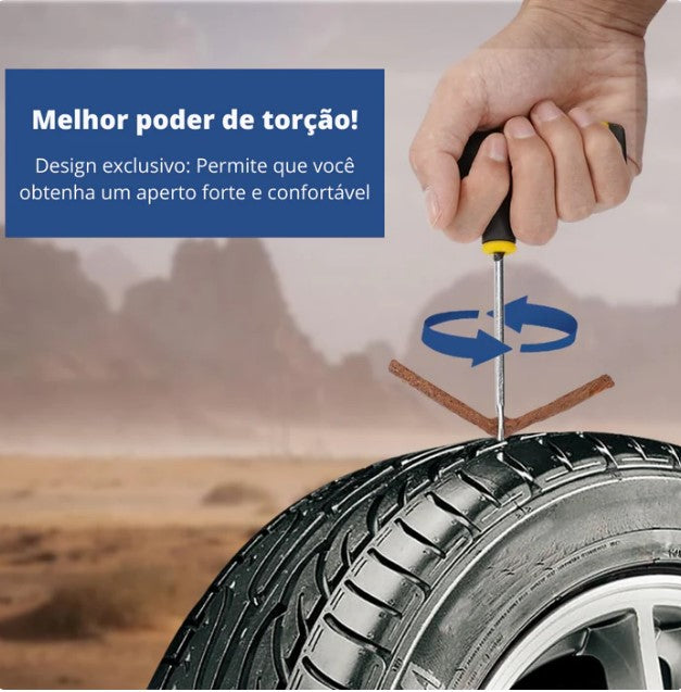 Kit Reparo Rápido Para Pneus I Power Tires - Lojas Want