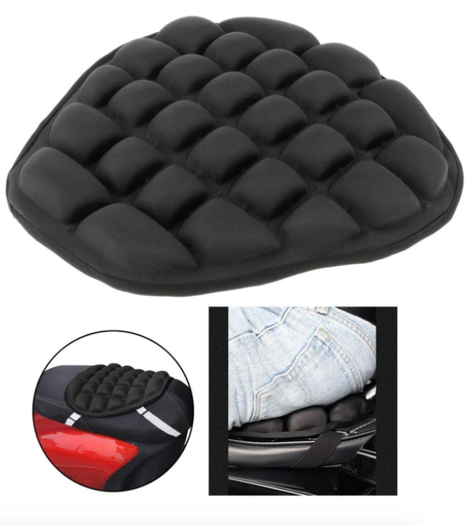 Almofada De Assento Ortopédica Para Motocicleta I Asphalt Comfort