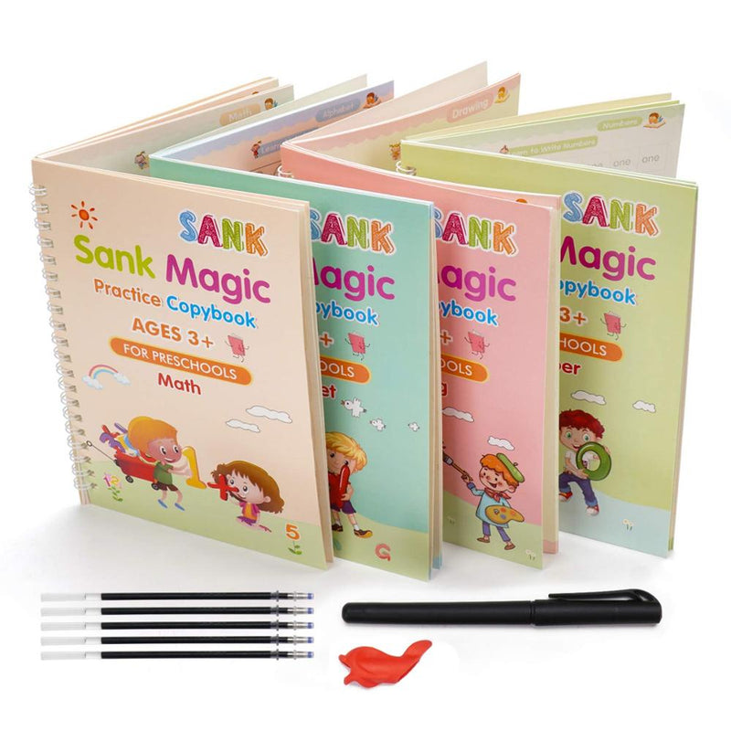 Caderno de Caligrafia Reutilizável | Magic Kids